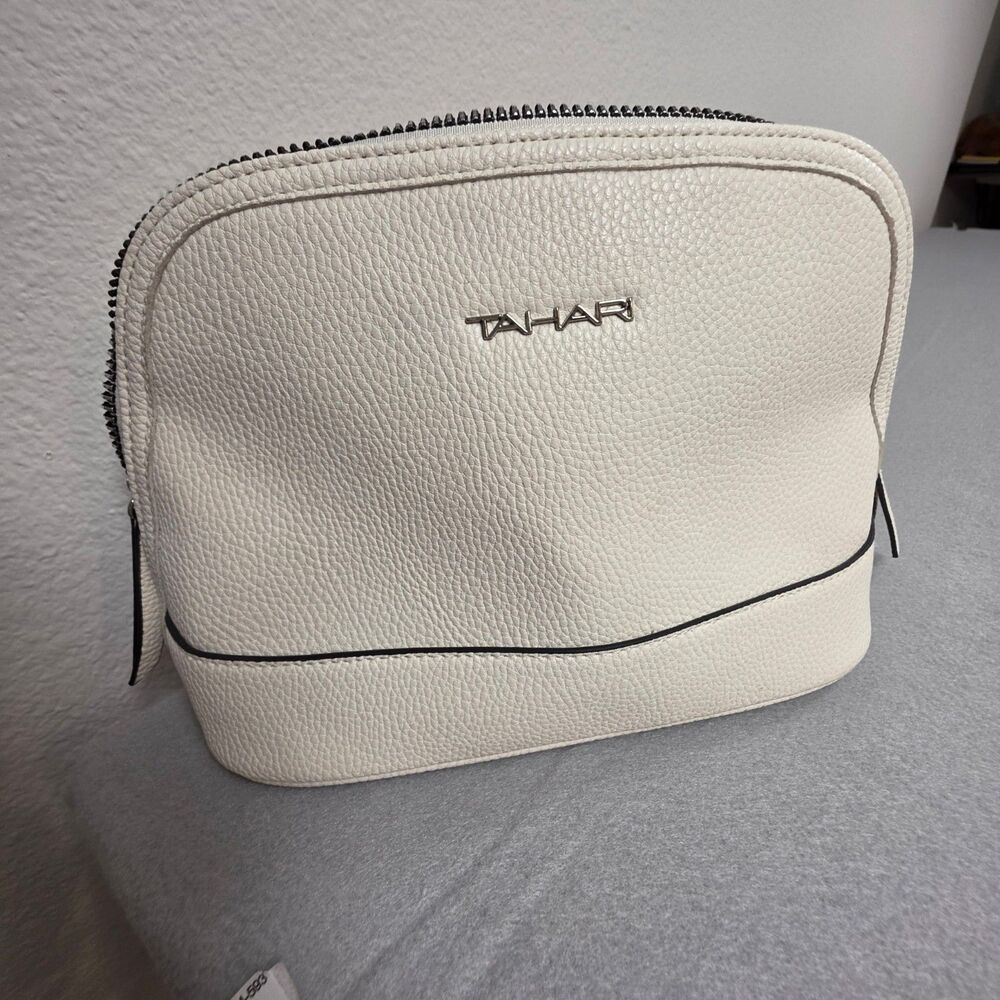Tahari White Crossbody Purse – Women's Shoulder Bag Handbag